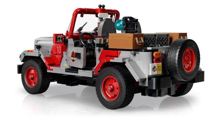 Lego Jurassic Park Jeep Wrangler 4