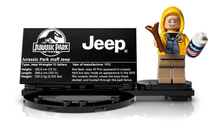 Lego Jurassic Park Jeep Wrangler 5
