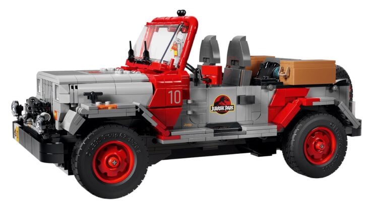 Lego Jurassic Park Jeep Wrangler 6