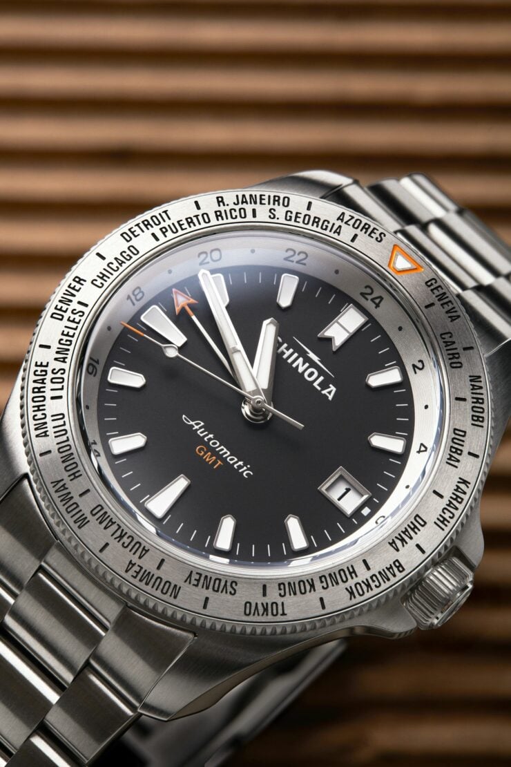 Shinola GMT World Timer 7