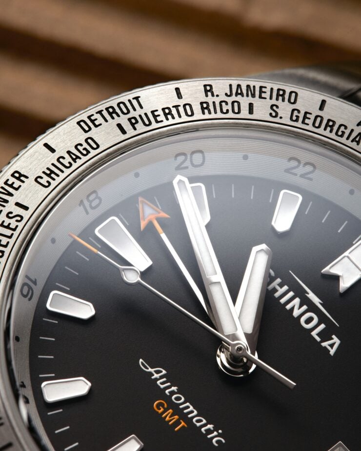 Shinola GMT World Timer 8