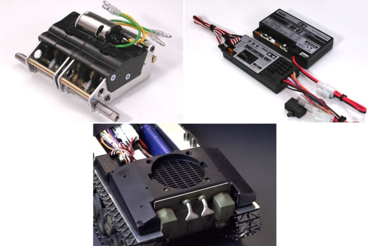 Tamiya M4 Sherman Tank Motors