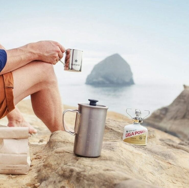 Titanium Snow Peak French Press 7