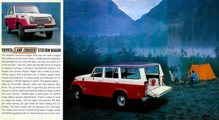 Toyota Land Cruiser FJ55 Vintage Brochure 1