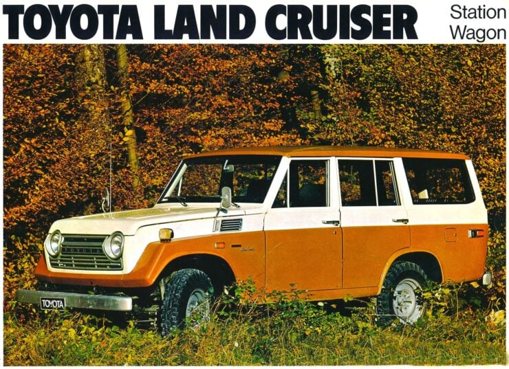 Toyota Land Cruiser FJ55 Vintage Brochure