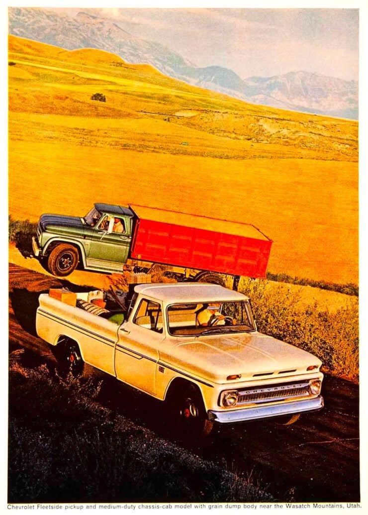 Vintage Chevrolet Truck Ad