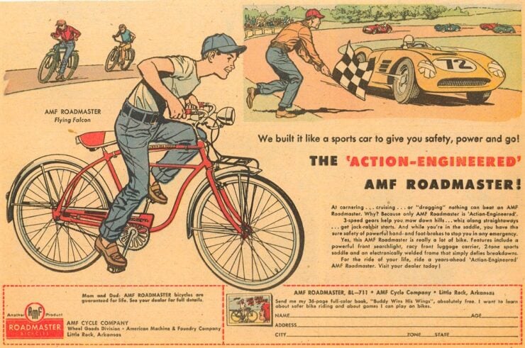 Vintage Roadmaster Bicycle Ad 1