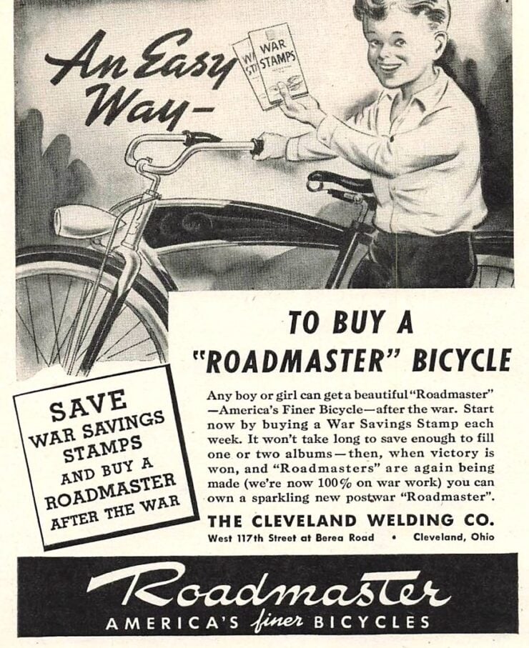 Vintage Roadmaster Bicycle Ad 2