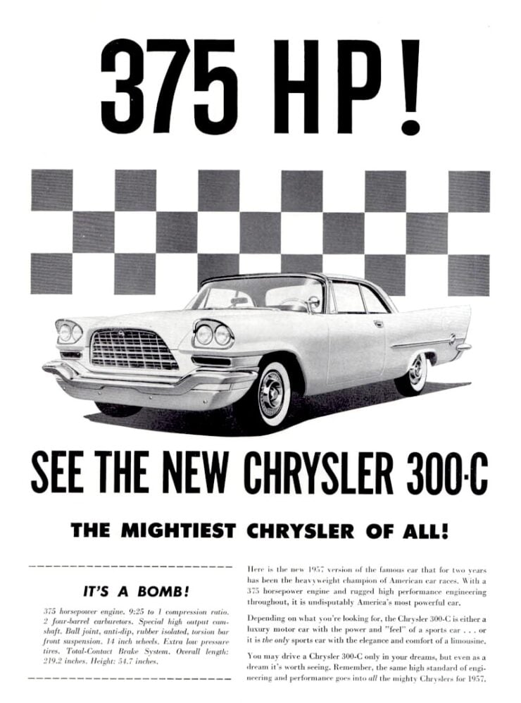 Chrysler 300C Vintage Ad