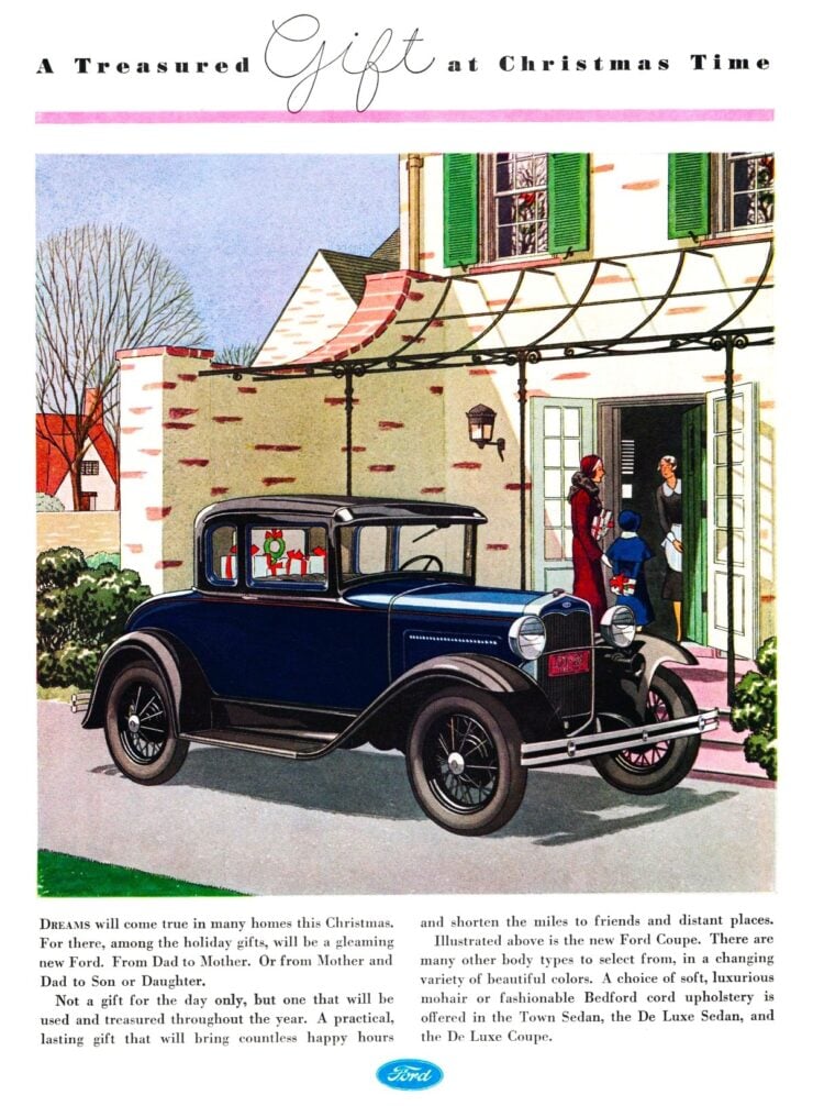 Ford Model A Vintage Ad