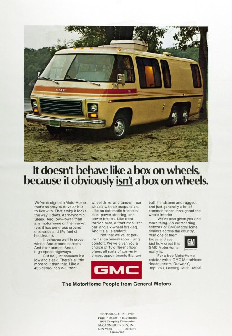 GMC Motorhome Vintage Ad 6