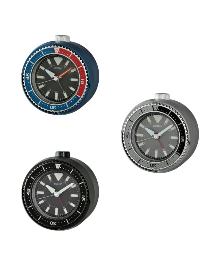 Heritage Design Seiko Alarm Clock Collage