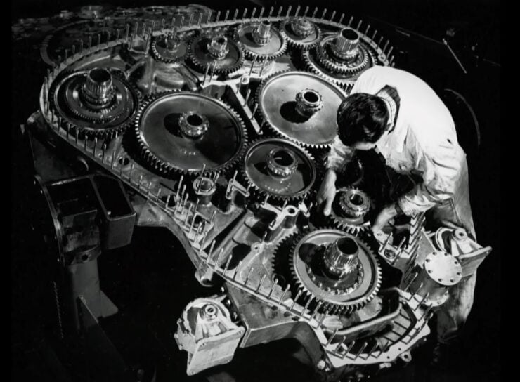 Napier Deltic 18 Cylinder Diesel Engine Gear Timing
