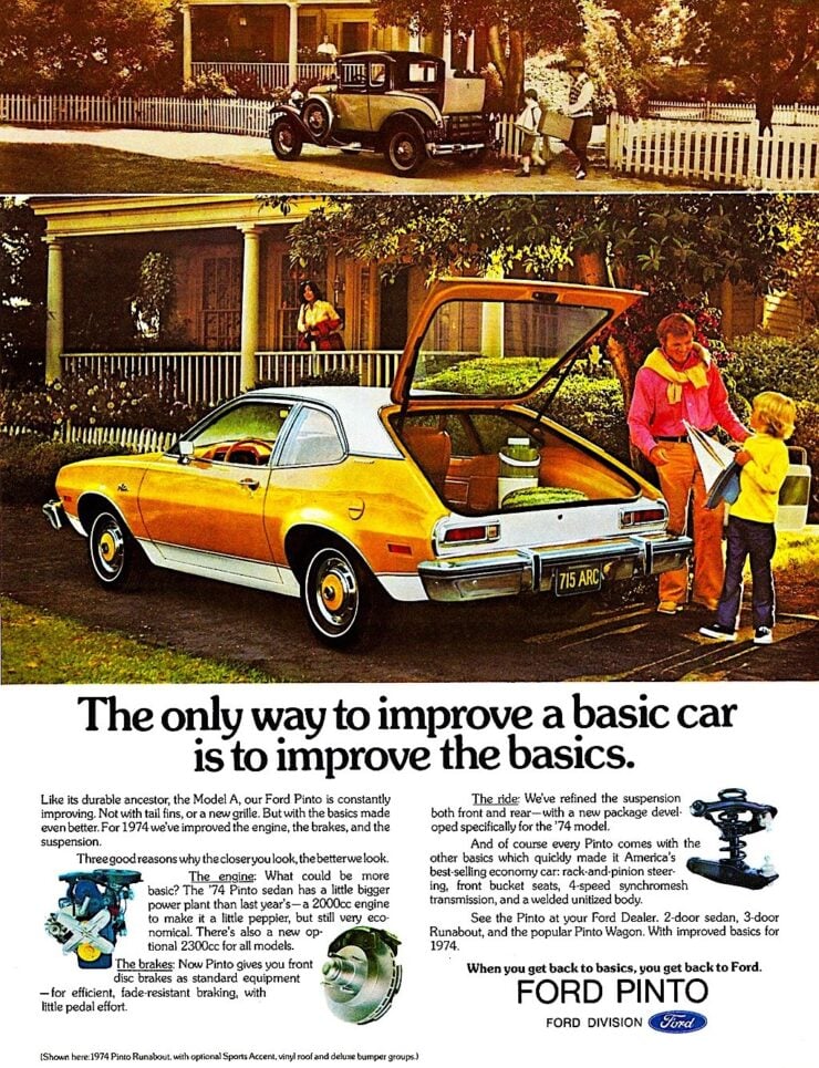 Ford Pinto Vintage Ad 1