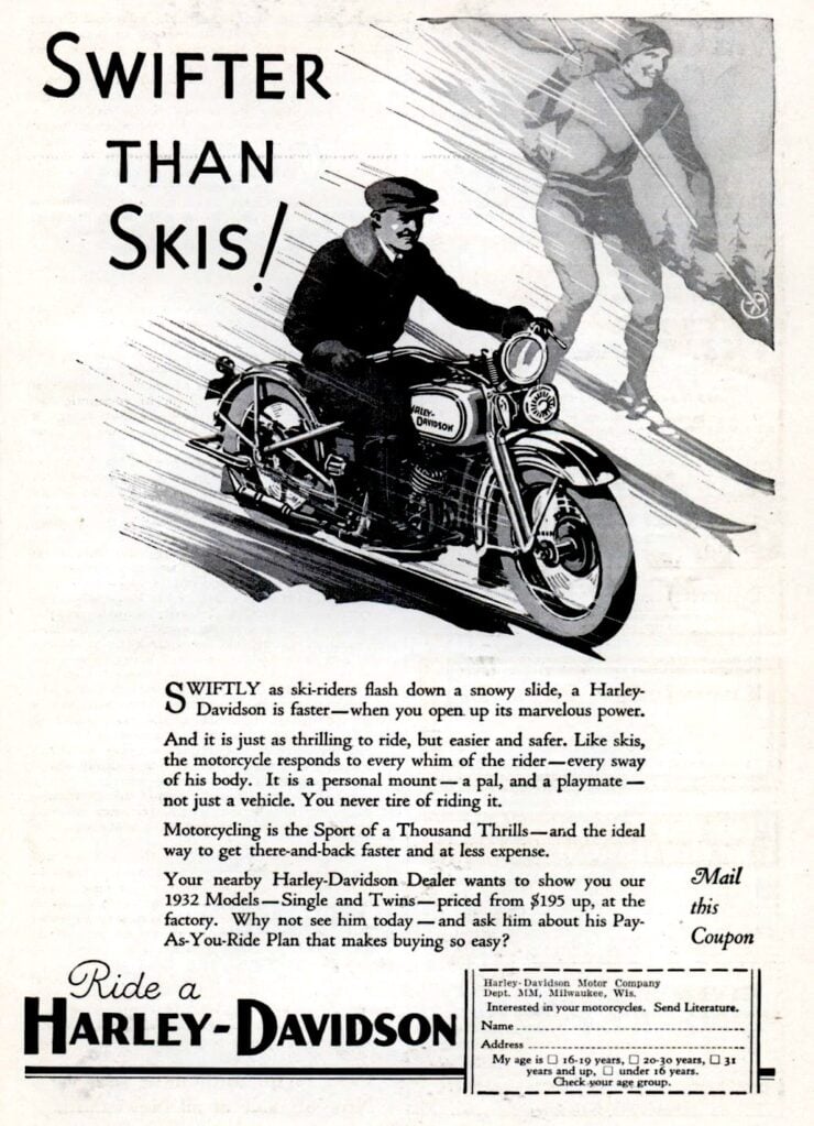 Harley-Davidson Vintage Ad 1