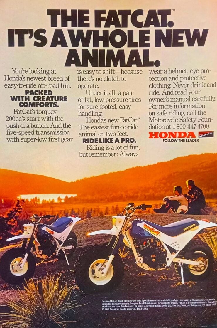 Honda Fat Cat TR200