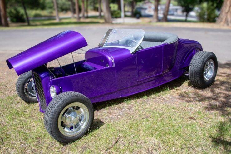 Mid-Engined Pontiac Fiero-Powered T-Bucket Hot Rod