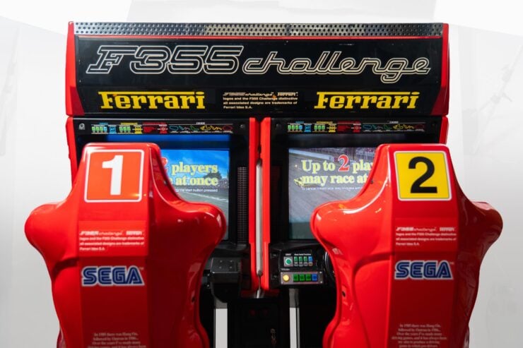Sega Ferrari F355 Challenge Arcade Game 5