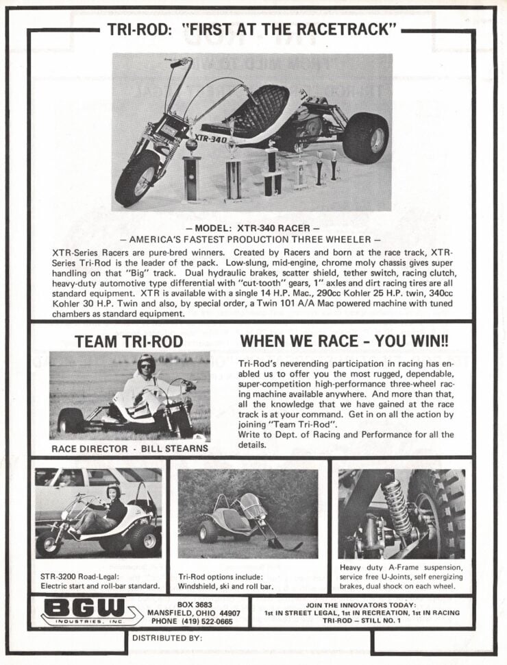 B.G.W. Tri-Rod Vintage Ad 2