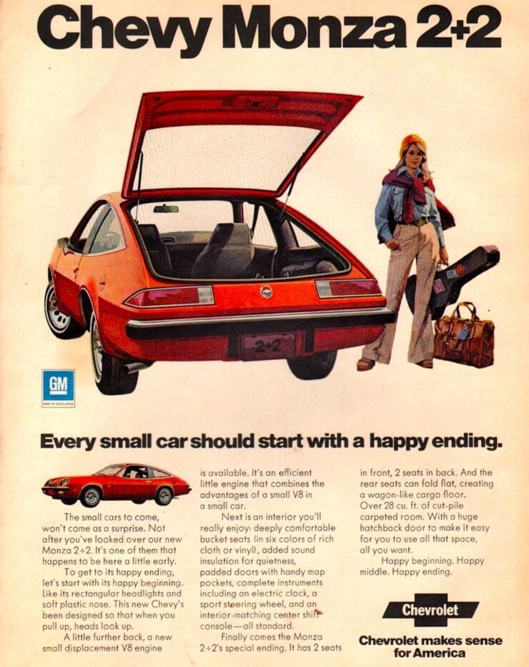 Chevrolet Monza Vintage Ad 1