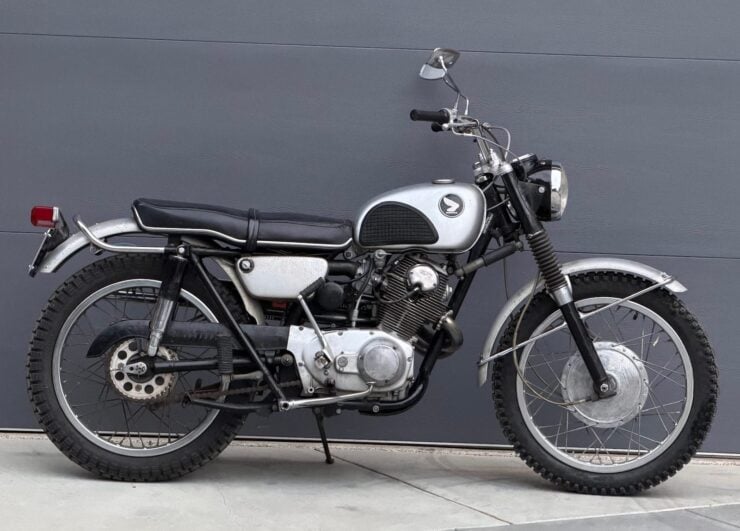 Elvis Presley Honda CL72 Scrambler