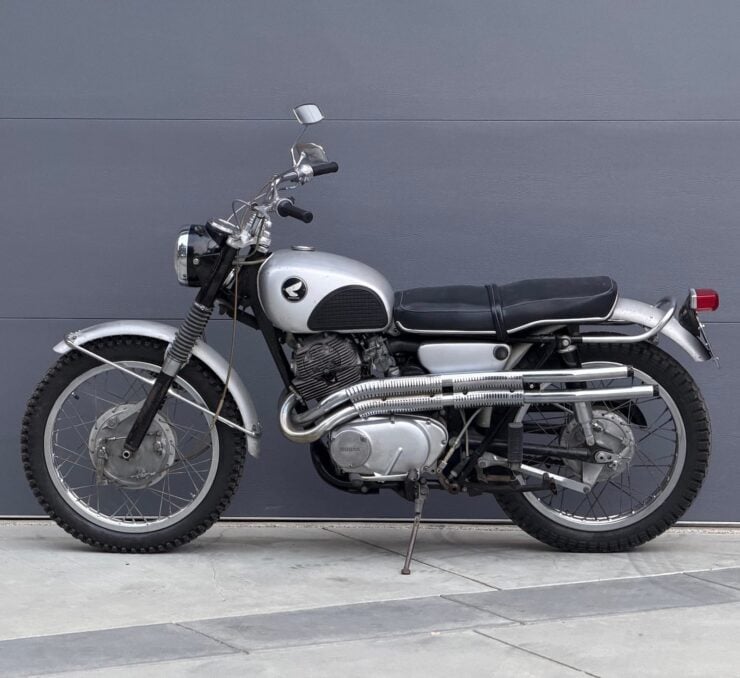 Elvis Presley Honda CL72 Scrambler. 11