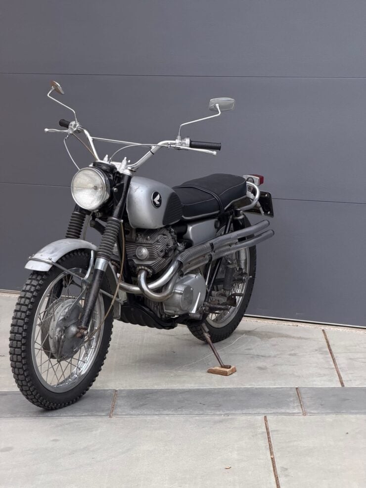 Elvis Presley Honda CL72 Scrambler. 3
