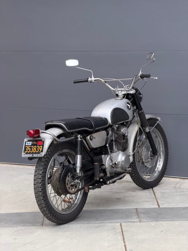 Elvis Presley Honda CL72 Scrambler. 4