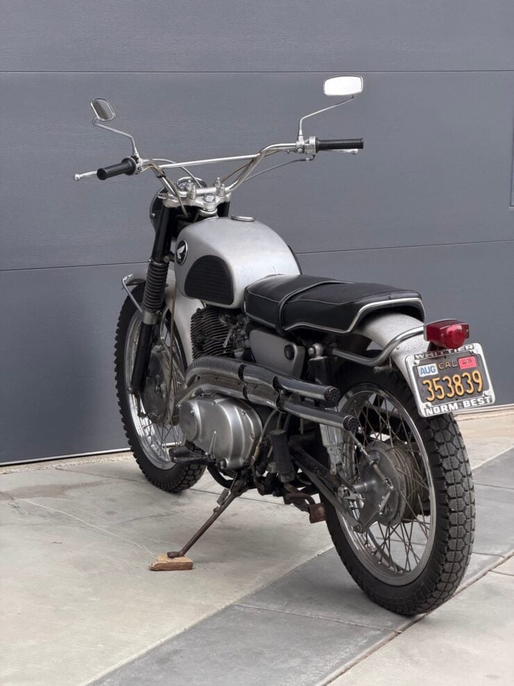 Elvis Presley Honda CL72 Scrambler. 5