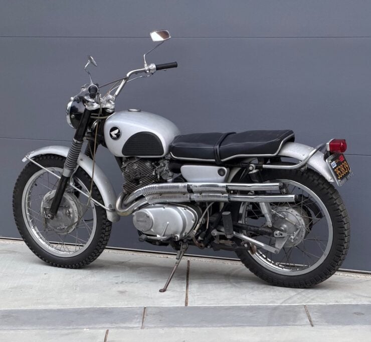 Elvis Presley Honda CL72 Scrambler. 9