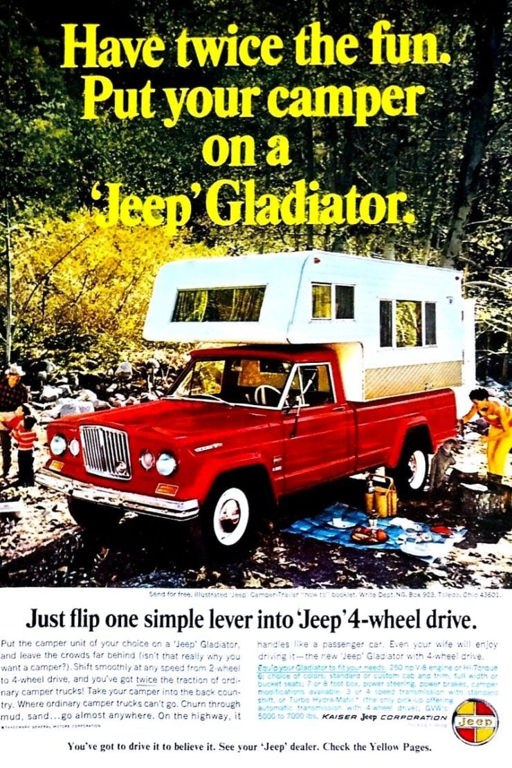 Jeep Gladiator Vintage Ad 3