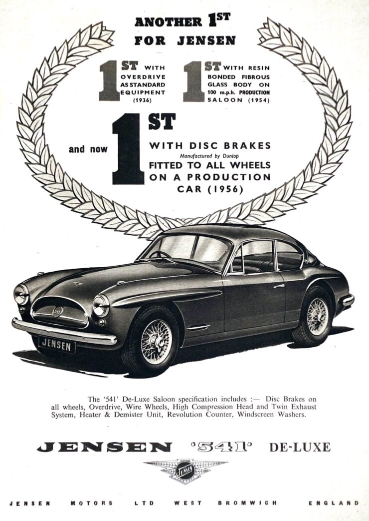 Jensen 541 Vintage Ad