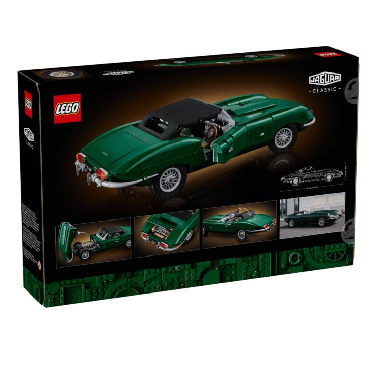 Lego Icons Jaguar E-Type 20