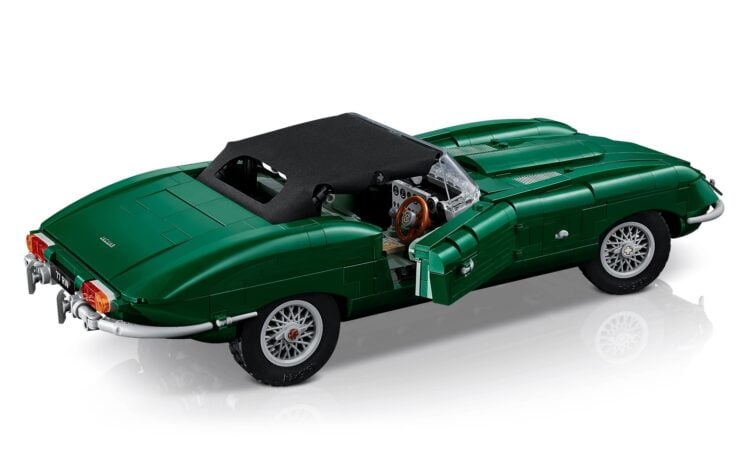 Lego Icons Jaguar E-Type 3