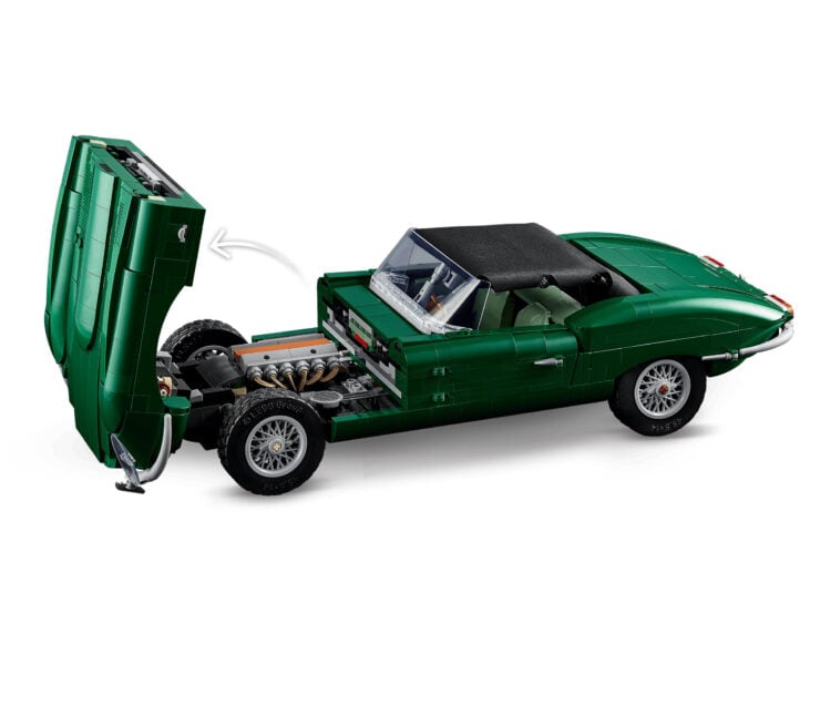 Lego Icons Jaguar E-Type 8