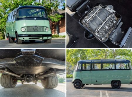 Mercedes-Benz O319 Panorama Bus LS3 V8 Swapped Sleeper Hero