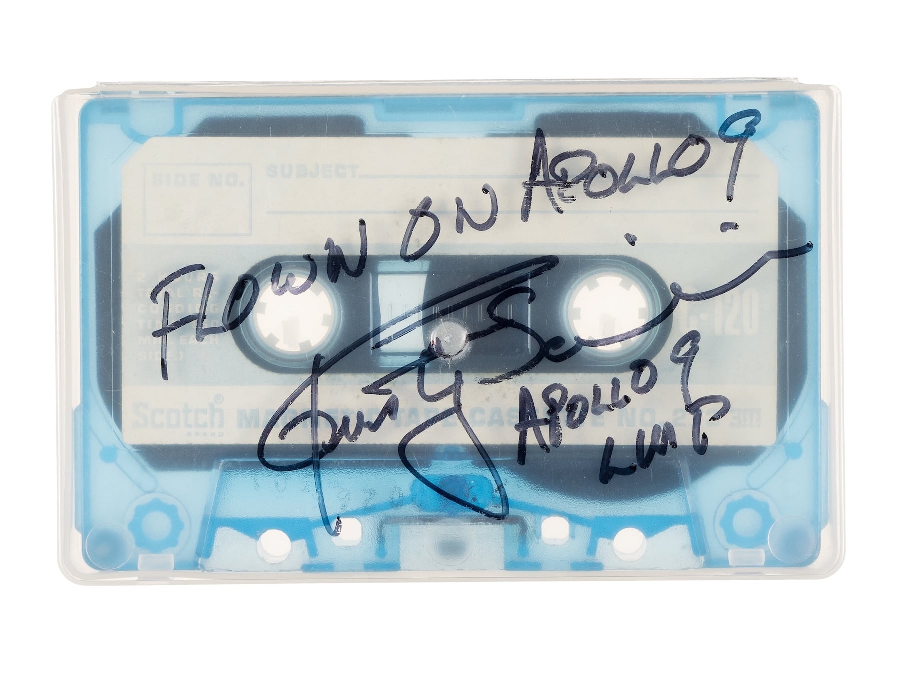 For Sale: Rusty Schweickart’s Apollo 9 Flown Musical Cassette Tape