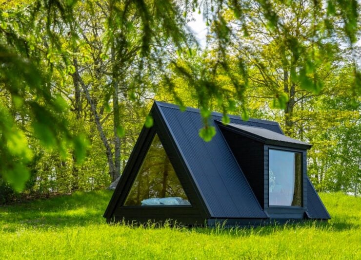 The Barn Yard A-Frame Cabin Kit 12