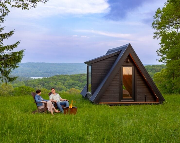 The Barn Yard A-Frame Cabin Kit 21