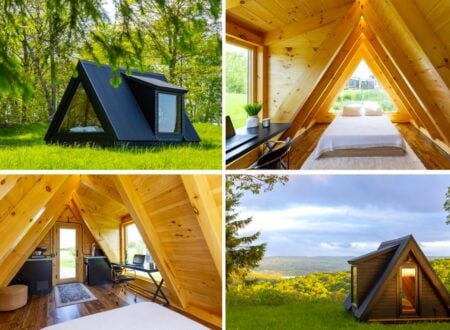 The Barn Yard A-Frame Cabin Kit