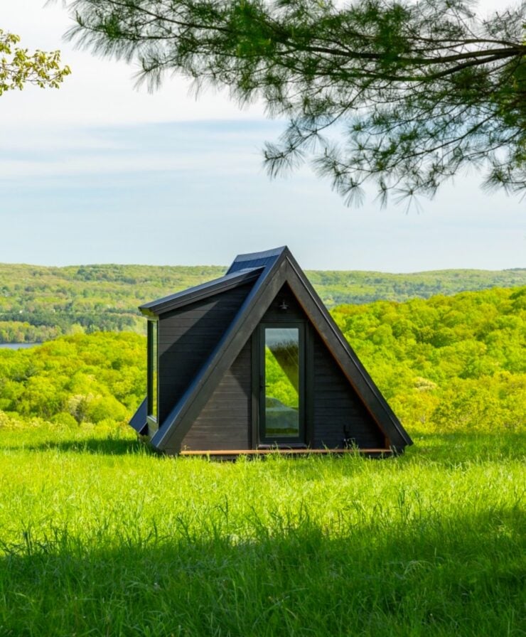 The Barn Yard A-Frame Cabin Kit 6