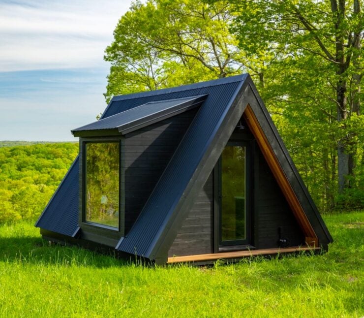 The Barn Yard A-Frame Cabin Kit 9