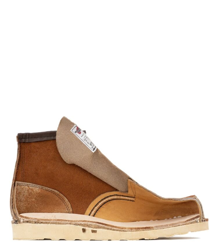 The Red Wing Classic Moc Boot Cutaway