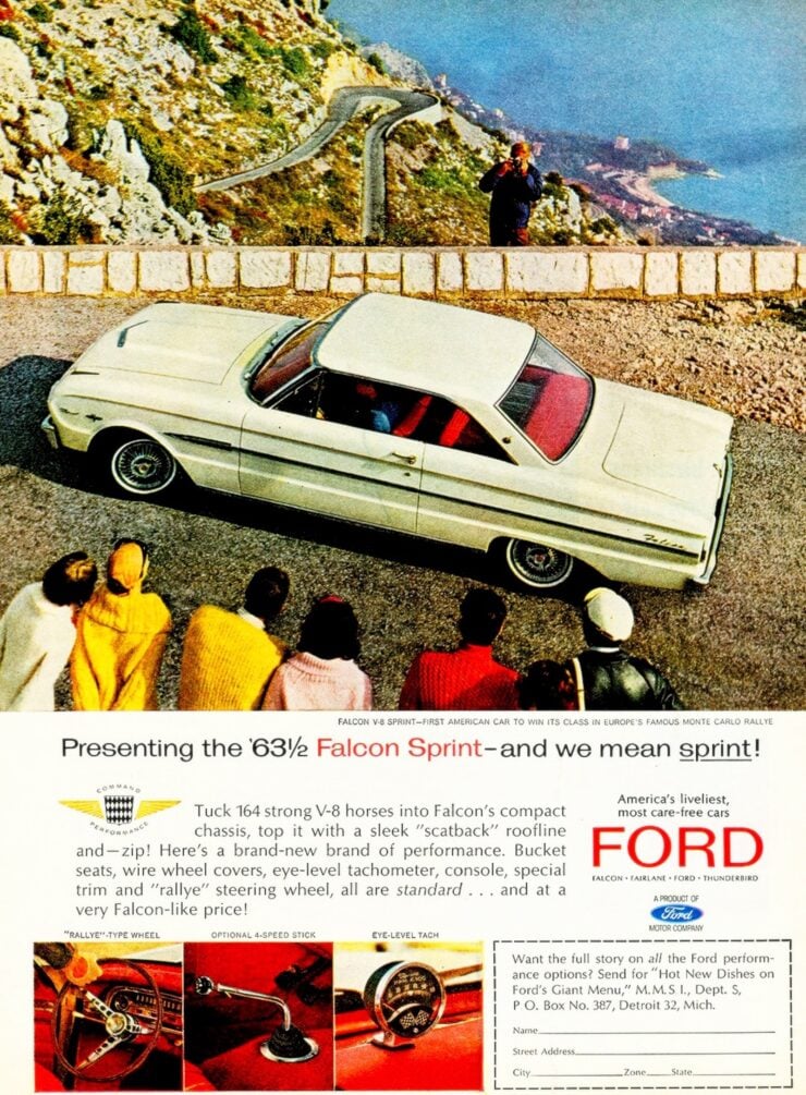 1963 Ford Falcon Sprint Ad