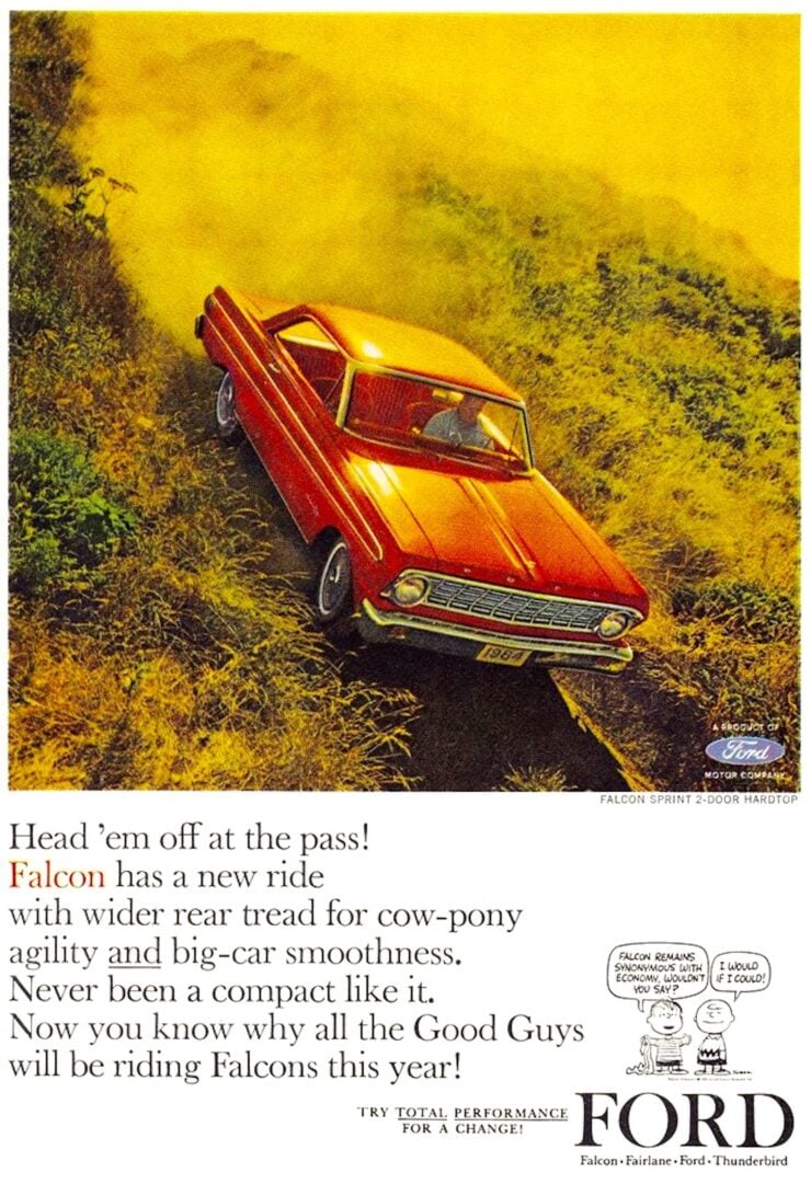 1964 Ford Falcon Sprint Vintage Ad