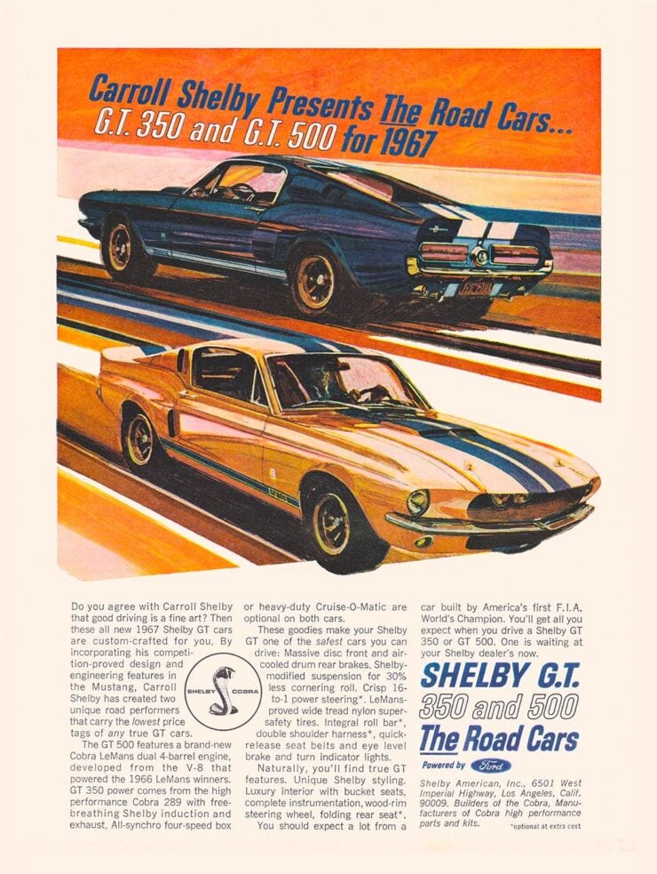 1967-Shelby-GT500-Vintage-Ad-1