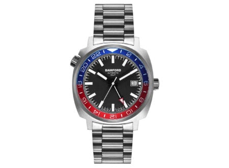 Bamford GMT Steel Watch