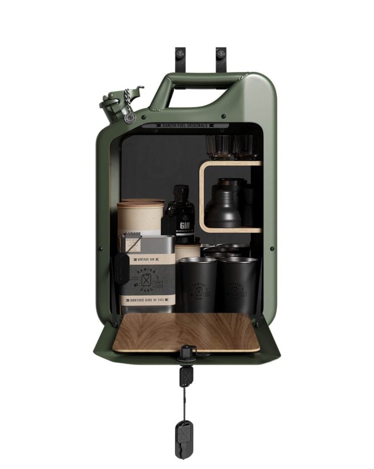 Bar Cabinets Made From Military Jerry Cans 19