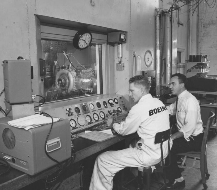 Boeing T50 Turbine Jet Engine Test Stand