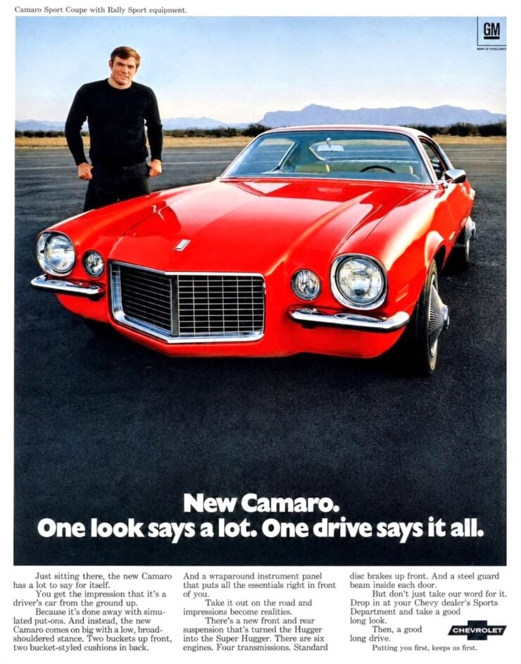 Chevrolet Camaro Vintage Ad